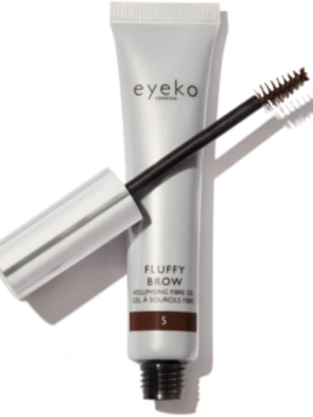 Eyeko Fluffy Brow Volumising Fibre Gel - Black Brown